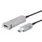 Monoprice SlimRun USB Type-A to USB Type-A Female 3.0 Extension Cable - Fiber Op 16381 - alternate 5